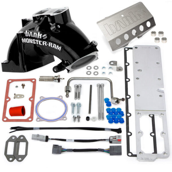 Monster-Ram Intake System for 19-24 Ram 2500/3500 6.7L Cummins Powdercoat Banks Power