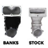 Monster-Ram Intake System for 19-24 Ram 2500/3500 6.7L Cummins Powdercoat Banks Power