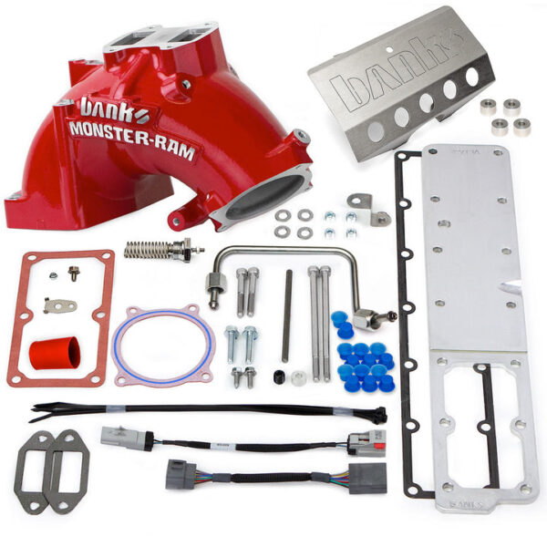 Monster-Ram Intake System for 19-24 Ram 2500/3500 6.7L Cummins Powdercoat Banks Power