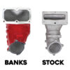 Monster-Ram Intake System for 19-24 Ram 2500/3500 6.7L Cummins Powdercoat Banks Power
